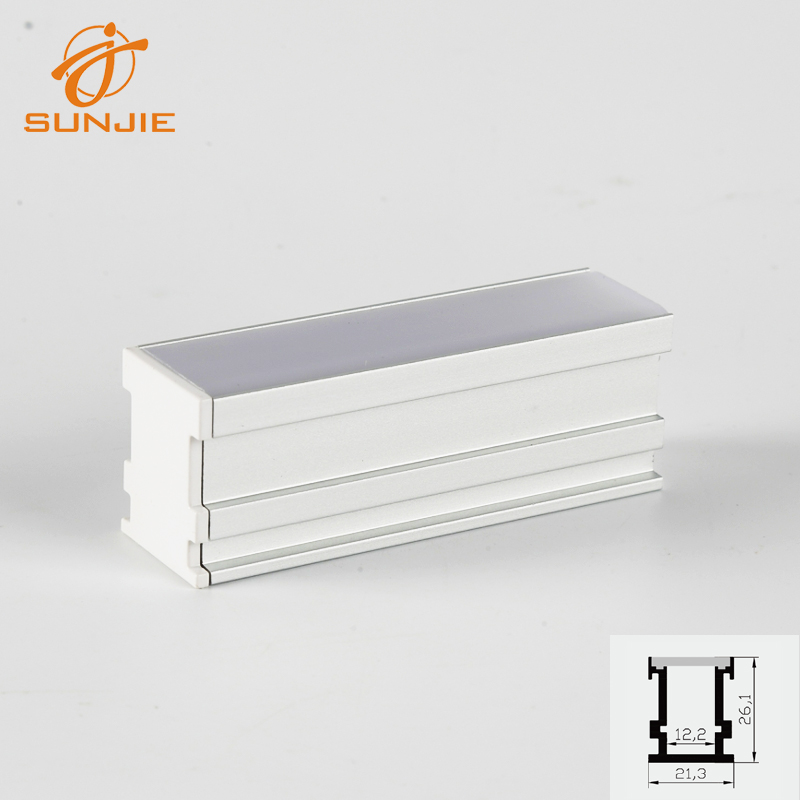 Trending Products Aluminium Profile For Wardrobe With Top Grade -
 Floor mounted led profile 2m – Sunjie Technology