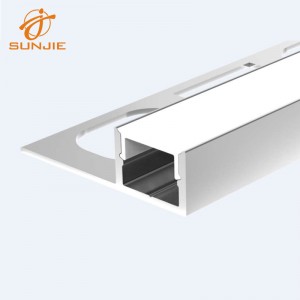 SJ-ALP3311 Aluminum led profile for 10mm Tile or Ceramic