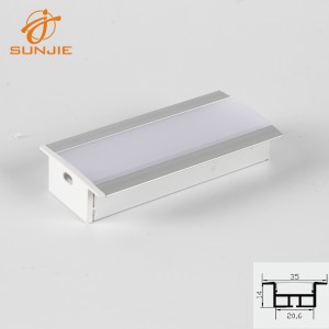 Rapid Delivery for Aluminium Led Profile Heat Sink Heat Pipe -
 SJ-ALP3515 Aluminum led profile – Sunjie Technology