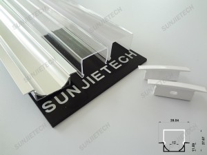 Wholesale Dealers of Bendable Flexible Led Strip Lighting Profile -
 SJ-ALP3912B LED Aluminum Channel – Sunjie Technology