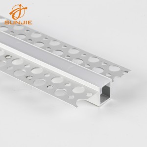 Ordinary Discount Recessed Mounted Led Alu Profile In Plaster With Flange