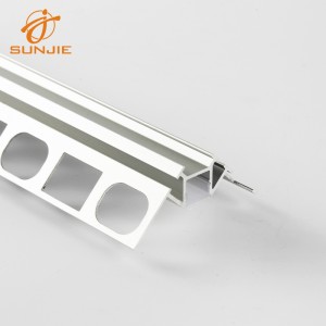 Cheap PriceList for Led Alu Profile -
 SJ-ALP5623 LED Aluminum Extrusion for Tile or ceramic Inside corner mounted – Sunjie Technology