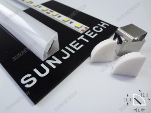 Hot New Products Floor Recessed Trim Led Lighting Housing - SJ-WALP1617 Waterprrof led profile – Sunjie Technology