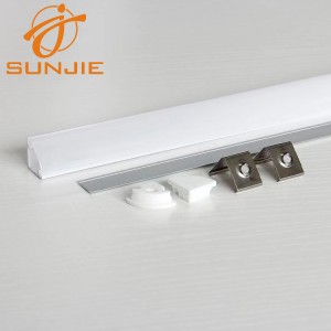 SJ-WALP1617 IP65 waterproof led aluminum profile / Corner Mounted Waterproof led aluminum profile